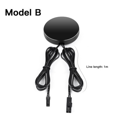 12V 5A szabályozható áthatolható fa érintőkapcsoló Kézseprő érzékelő Vezeték nélküli vezérlés konyhai kapcsoló fénysávhoz LED fénycsík