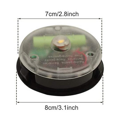 Led solarna svjetiljka Kutija za baterije Vrtni pribor Viseće svjetiljke Zamjenske gornje vanjske kućne profesionalne staze 7cm/8cm