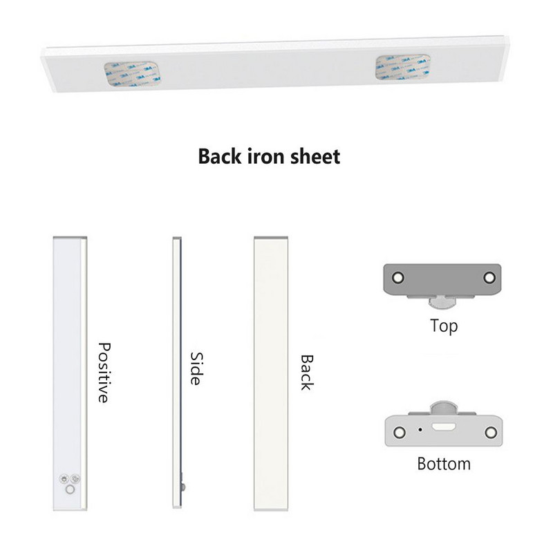 Led prijenosno mini ljudsko tijelo pametno infracrveno indukcijsko svjetlo USB punjenje Magnetsko adsorpcijsko noćno svjetlo popularno prodavano