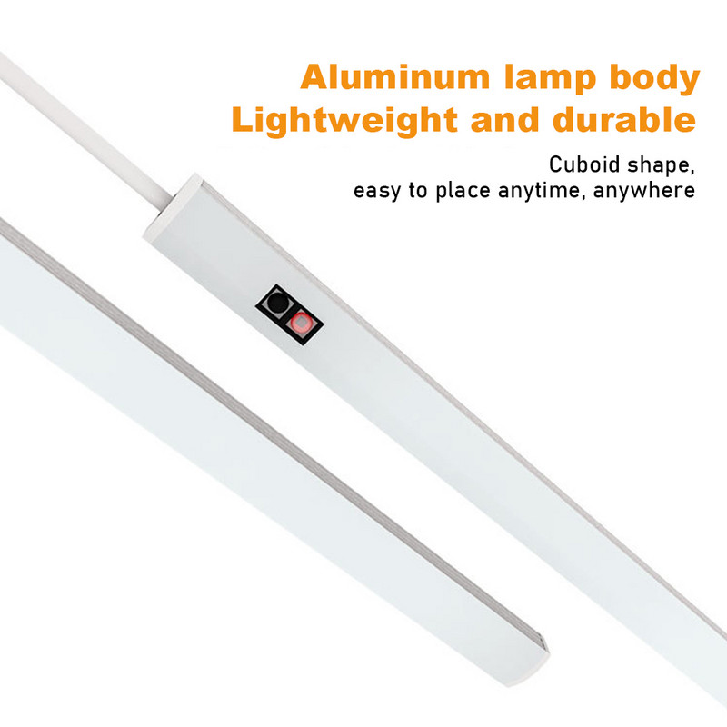 Noćna svjetiljka u hodniku Jednostavna instalacija Spavaća soba s prigušivanjem USB senzor pokreta Kuhinja Automatski uključeno Isključeno Kućni dekor Ispod ormarića