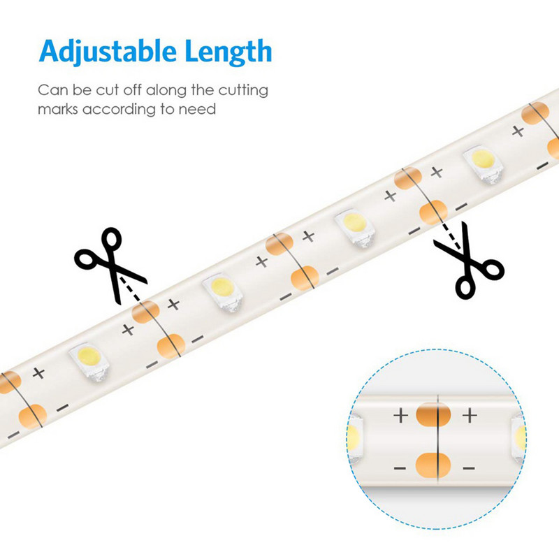 2023 JAUNAS Mājas saules LED gaismas sloksnes 2835 RGB ar saules enerģiju darbināmas 3,7 V elastīgas gaismas sloksnes IP65 ūdensizturīgs mājas dārza dekors