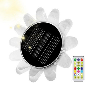 Дистанционно управление 9 цвята Водоустойчива надуваема плаваща светлина за басейн Външна декоративна светлина с дистанционно управление Слънчеви лампи за басейн