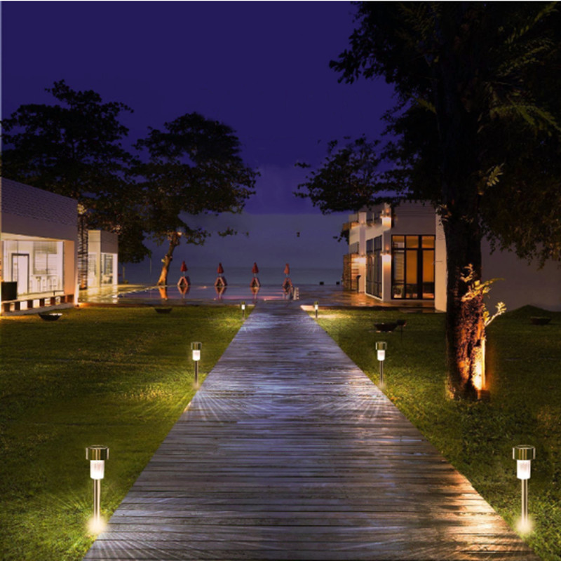 1/4/10Pc solarna led svjetiljka za vanjske staze kroz travnjak Pejzažna rasvjeta Ulična svjetiljka za uređenje vrta Vanjska vodootporna solarna svjetiljka