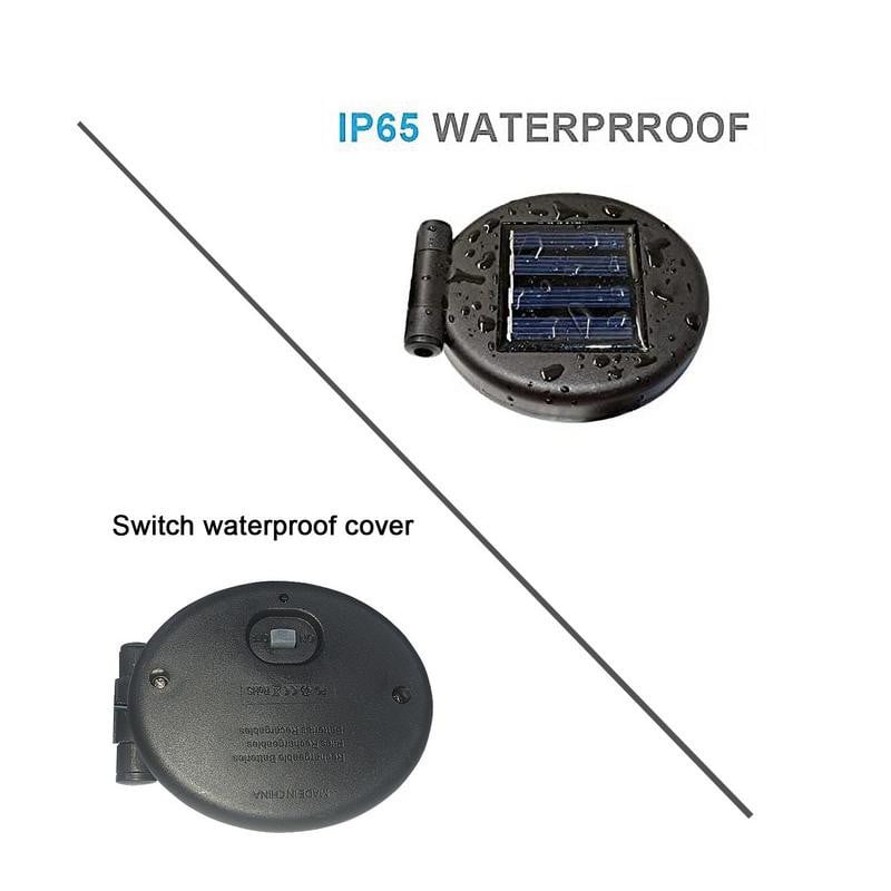 Lumină solară cu LED Decorație de grădină în aer liber Lumini de peisaj Lămpi de artificii cu licurici Lămpi de gazon Casă de țară Terasă Lampă decor pentru balcon