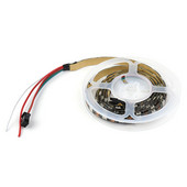 WS2812 RGB Λωρίδα λάμπας 5050 Light Bead Υψηλή φωτεινότητα Εξοικονόμηση ενέργειας Χαμηλή κατανάλωση κοπής Προγραμματιζόμενη λάμπα LED (1M)