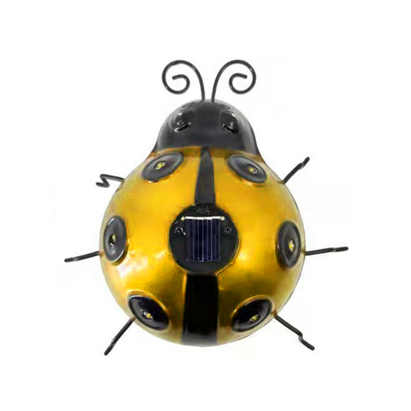 Solar LED Ladybugs Lights Αδιάβροχο IP65 Φωτιστικό τοπίου κήπου εξωτερικού χώρου τέχνης
