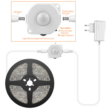 PIR Αισθητήρας κίνησης Ντουλάπα Φωτιστικά Ντουλάπας για Κουζίνα 12V cocina Ντουλάπα LED Λάμπα Λευκό Ζεστό Λευκό Λωρίδα LED Φωτιστικό φωτιστικό