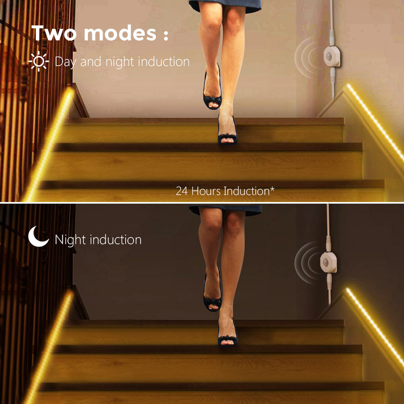 PIR mozgásérzékelő szekrény szekrény lámpák konyhához 12V cocina gardrób LED lámpa fehér meleg fehér LED szalag lámpatest világítás