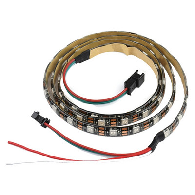 WS2812 RGB lampový pásik 5050 svetelné korálky vysoký jas úspora energie nízka spotreba rezanie programovateľná LED lampa (1M)