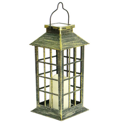 Saules sveču lampas apdares gaisma LED āra mirgojoša sveču laterna ūdensnecaurlaidīga dārza piekārta dekorācija laterna saules gaisma