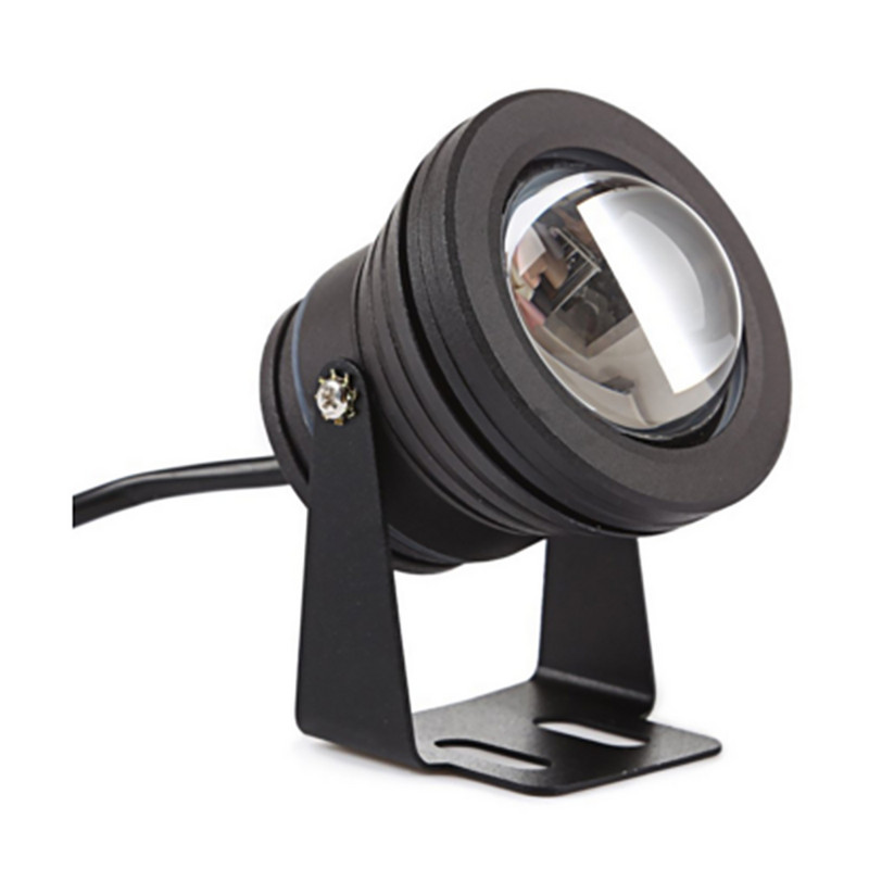 RGB víz alatti fény LED szökőkút medence világítás infravörös távirányító 10w színes haltál lámpa csatlakozó nélkül 12v