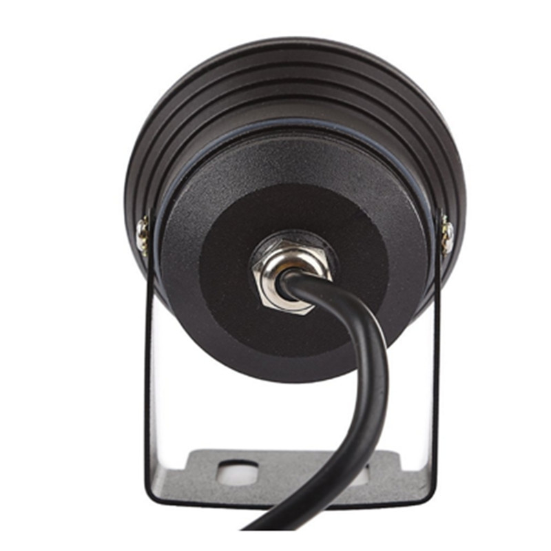 RGB víz alatti fény LED szökőkút medence világítás infravörös távirányító 10w színes haltál lámpa csatlakozó nélkül 12v