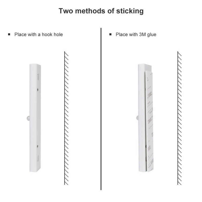 RYRA kapilamp 10 LED induktsioon-liikumisandur kapi all tuled kapp öövalgusti akutoitega köögi riidekapi valgustid
