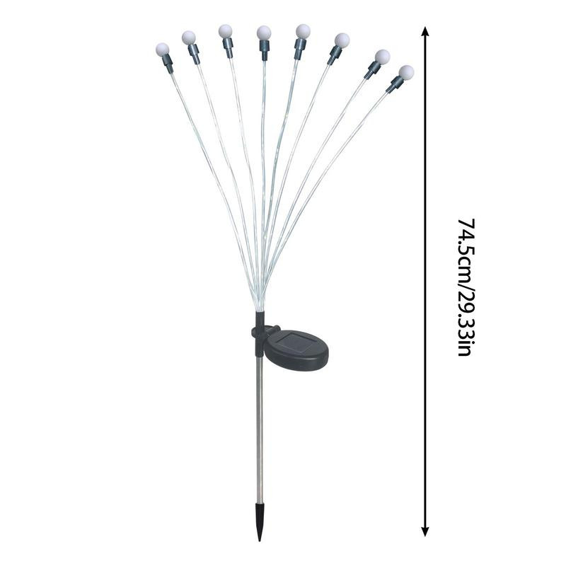 Päikese-LED-valgustid õues aiakaunistused maastikuvalgustid ilutulestik Firefly murulambid maamaja terrass rõdu dekoorlamp