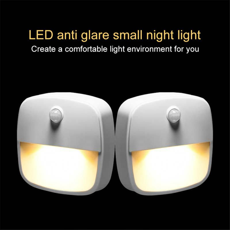 1 tk LED-liikumisanduriga öövalgusti patareide toitega juhtmevaba anduriga energiasäästlik ruumikapp valgusti korpuse induktsioonlamp
