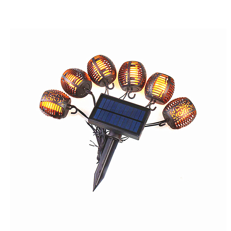 Vanjsko solarno svjetlo Trepereći plamen Lampion Lighs Girland solarno led svjetlo Vanjska dekoracija vrta navidad Vanjska rasvjeta