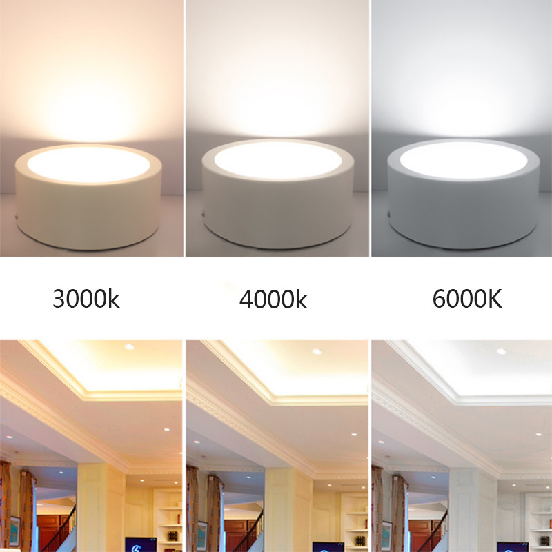 5W moderna LED stropna svjetiljka DC12V 3 boje prigušiva akrilna matirana aluminijska svjetiljka na stazu za hodnik Spavaća soba Kuhinja Trgovina Deco