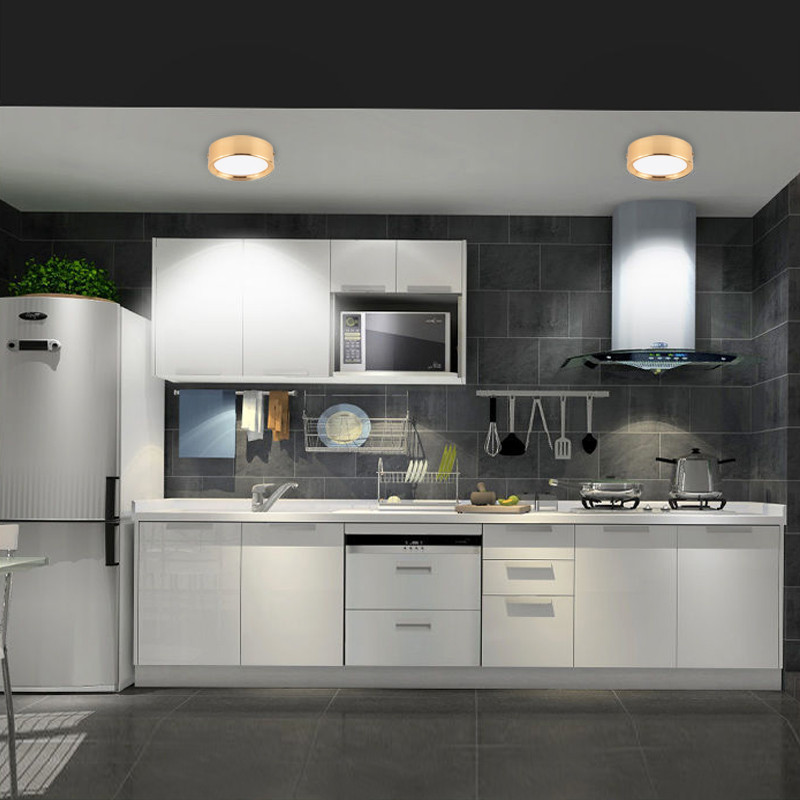 5W moderna LED stropna svjetiljka DC12V 3 boje prigušiva akrilna matirana aluminijska svjetiljka na stazu za hodnik Spavaća soba Kuhinja Trgovina Deco