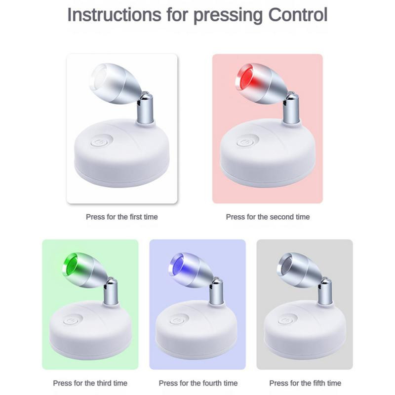 Lumină de noapte Lampă pentru dulap Lampă pentru dulap Lumină pentru dulap Lampă de plafon fără fir cu telecomandă