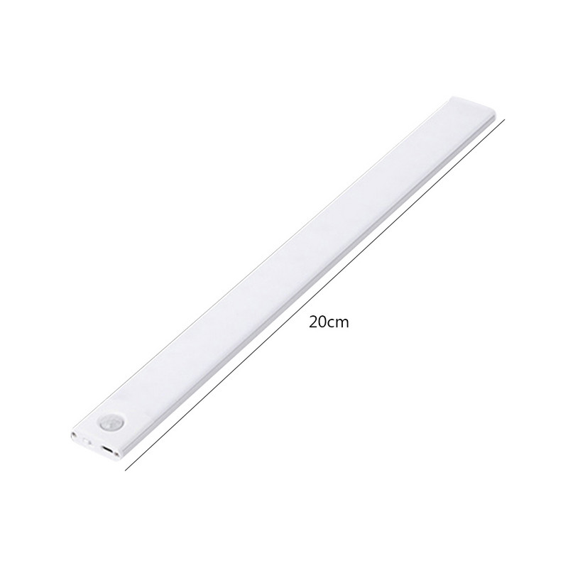 Senzor de mișcare Lumină de noapte Baterie de mare capacitate Lampă magnetică de iluminat pentru bucătărie Instalare ușoară Mobilier pentru articole de uz casnic ultrasubțire