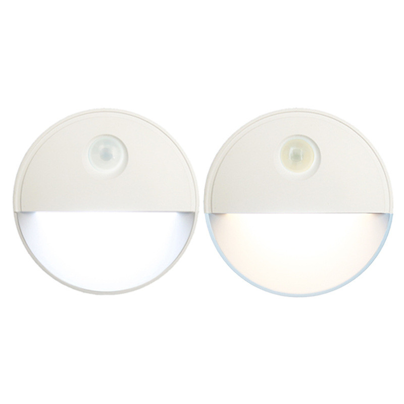 Mozgásérzékelő LED-es éjszakai fény elemes éjszakai lámpa hálószobához, konyhai szekrényhez, vezeték nélküli szekrényhez, lámpatesthez