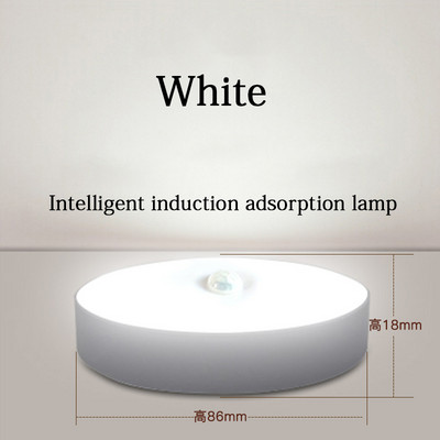 Lumini LED reîncărcabile prin USB Lumină pentru dulap Lumină pentru dulap cu reglaj continuu Senzor de mișcare LED Buton multifuncțional Iluminare dulap într-o culoare