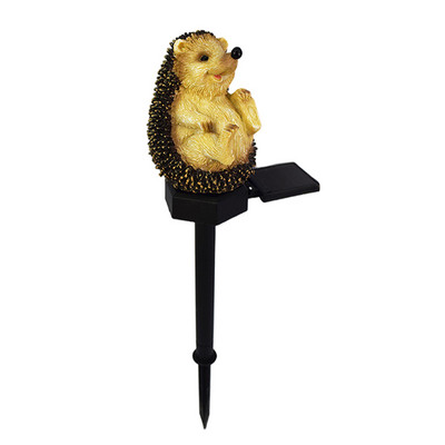 Päikese aiavalgusti vaigu simulatsioon Hedgehog Stake õues veekindel LED-lamp päikeseenergia aiavalgusti veekindel loomade kodu