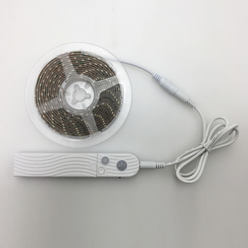 0.5M 1M 2M 3M Bežični senzor pokreta LED traka Noćna svjetiljka Baterija Napajanje ispod kreveta Svjetiljka Za ormar Ormar Stepenice