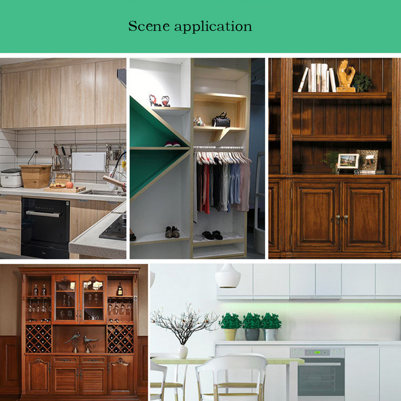 USB maitinamas Smart LED virtuvės apšvietimas 20/30/40/50 cm rankinio šlavimo jutiklio lempa 5 V didelio ryškumo foninis apšvietimas spintoms