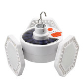 светодиодная лампа трехсторонняя палатка палаточного кемпинга солнечная лампа зарядки ночной рынок вавгноеое ларимпа