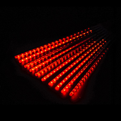 LED80cm/10 toru LED-meteooridušš Garlandi pühaderiba valgus välitingimustes veekindel haldjavalgus Aiatänava jõulukaunistus