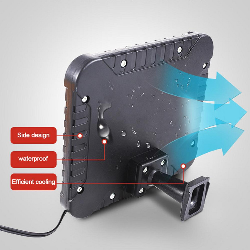 100COB LED solarna svjetiljka, senzor pokreta, vanjska LED dioda s punjenjem, vodootporna solarna vrtna svjetiljka za vanjske zidne reflektore na ulici