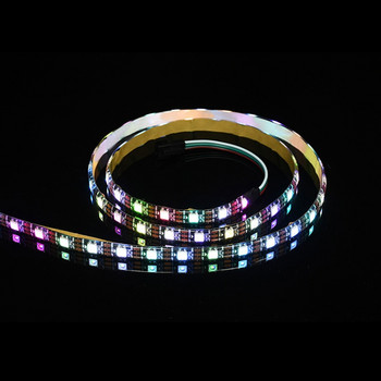 AT14 WS2812 RGB лампова лента 5050 Light Bead Висока яркост Енергоспестяване Ниска консумация Рязане Програмируема LED лампа (1M)