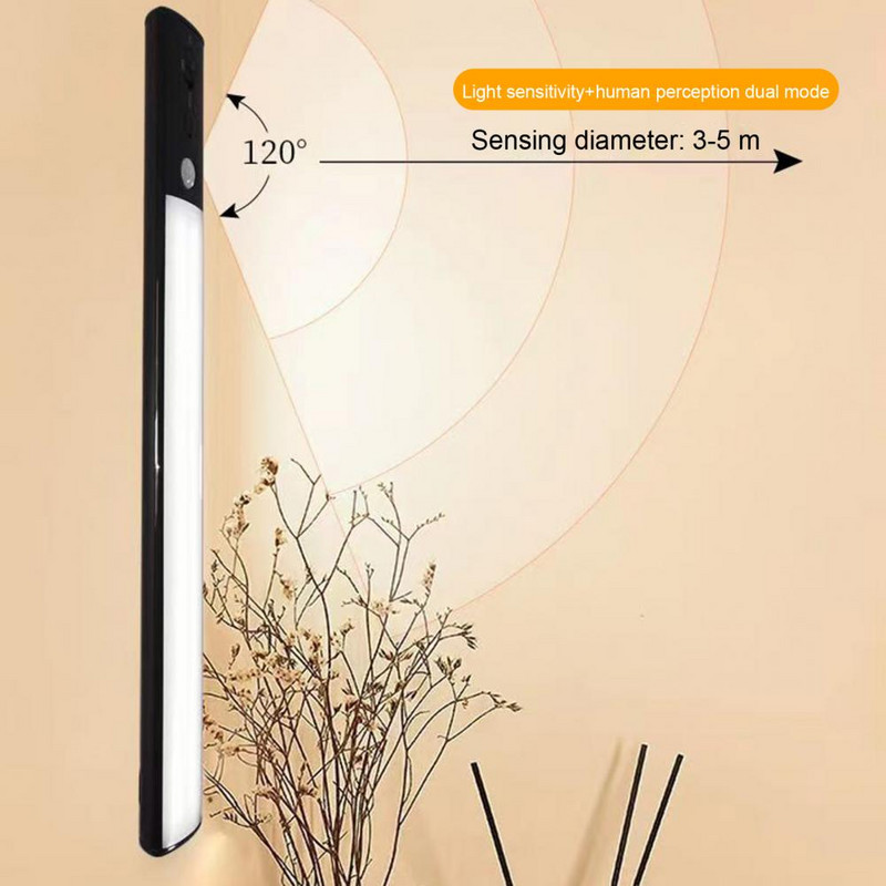 LED svjetlo za ormarić Visoka zaštita za oči Osvjetljenje s mogućnošću prigušivanja Jednostavna instalacija LED svjetiljka Magnetska rasvjetna šipka Potrepštine za spavaću sobu