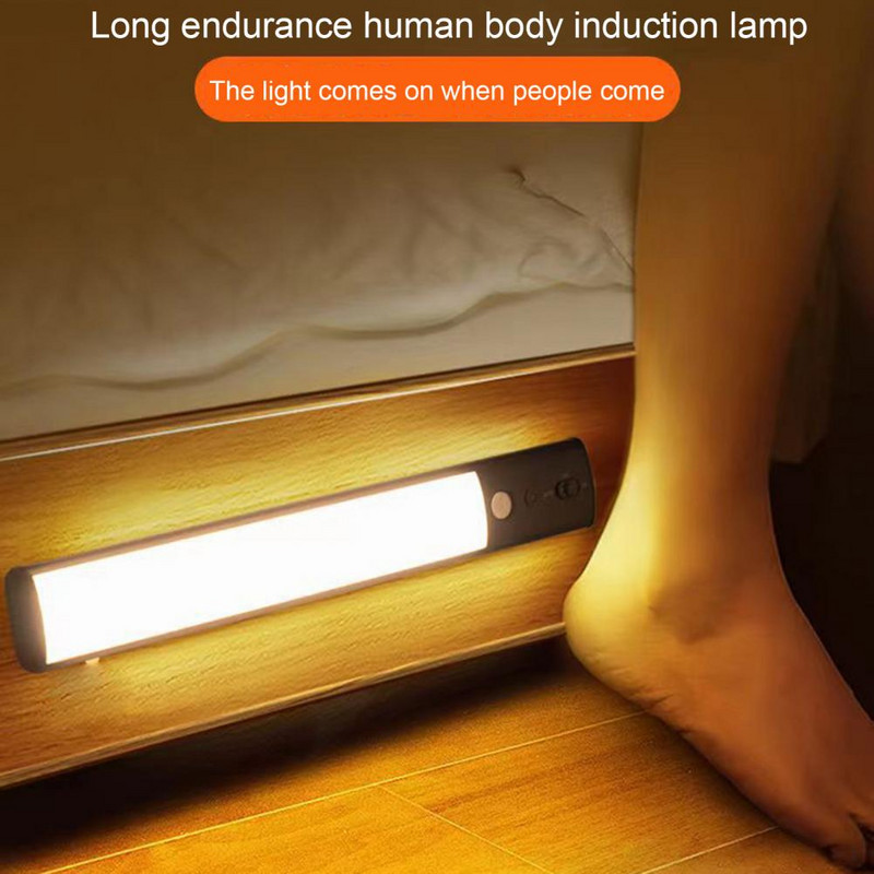 LED svjetlo za ormarić Visoka zaštita za oči Osvjetljenje s mogućnošću prigušivanja Jednostavna instalacija LED svjetiljka Magnetska rasvjetna šipka Potrepštine za spavaću sobu