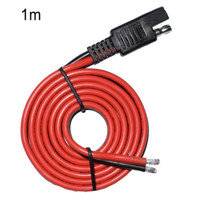 Кабел DC 12V Удължителен кабел 14AWG-кабелен сноп Бързо свързване Изключете SAE конектор за слънчева автомобилна батерия
