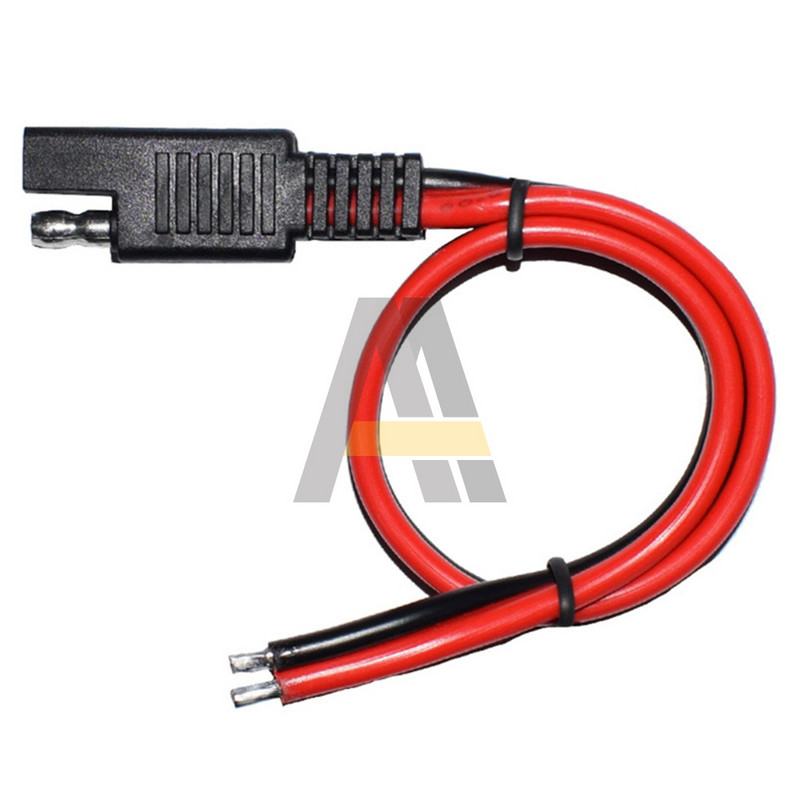 Kabelio nuolatinės srovės 12 V ilgintuvas 14AWG laidų pynimo greitas prijungimas SAE jungtis, skirta saulės energijos automobilių akumuliatoriui
