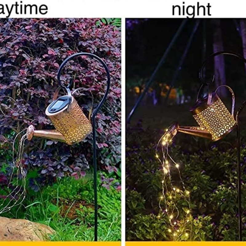 Vanjska solarna svjetiljka Lampa za zalijevanje Solarna vrtna svjetiljka za uređenje vrta u dvorištu Vodootporna solarna led svjetiljka Vanjska rasvjeta