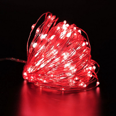 5/10/20M USB LED svjetiljke s bakrenom i srebrnom žicom, vodootporna bajkovita svjetla za božićne ukrase za svatove
