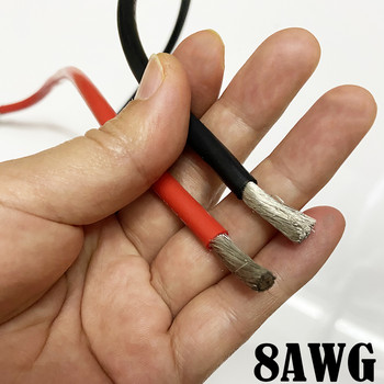 Гъвкав захранващ кабел Силиконов кабел Проводник за батерия 12AWG 14AWG 16 AWG 18AWG 20AWG 22AWG 24AWG 26AWG 30AWG Удължителен кабел