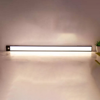 Φώτα ντουλάπας αισθητήρα κίνησης κάτω από το ντουλάπι Ενσωματωμένο φως αισθητήρα κίνησης για ντουλάπια διαδρόμου