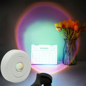 Touch Ambient Night Light Miegamojo dekoras Saulėlydžio šviestuvai Spintelė Dekoravimo lempa sieniniams šviestuvams Virtuvės spintelės apdaila Apšvietimas