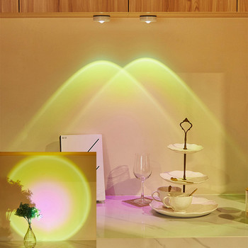 Touch Ambient Night Light Διακόσμηση υπνοδωματίου Sunset Lights Ντουλάπι Διακοσμητικό φωτιστικό για επιτοίχια φωτιστικά Διακόσμηση ντουλαπιών κουζίνας Φωτισμός