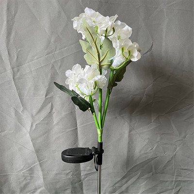 Solarna vrtna rasvjeta Vanjski realističan cvijet hortenzije Solarna svjetiljka Uređenje dvorišta Sunčeva svjetlost za stazu Uređenje dvorišta na terasi