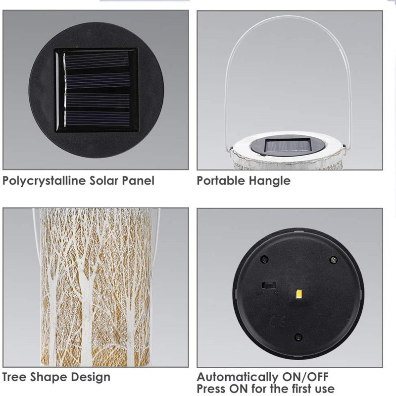 Retro sodo saulės lempa tuščiavidurė klevo lapo šešėlinė lempa pakabinama tuščiavidurė lempa, lauko vandeniui atspari kraštovaizdžio lempa