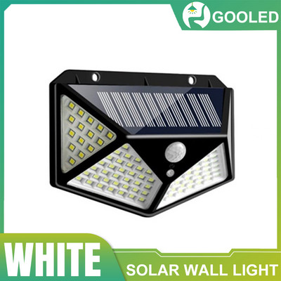 LED napelemes fali lámpa kültéri fali lámpa vízálló PIR mozgásérzékelő napelemes napelemes utcai udvari kerti ösvény világítás