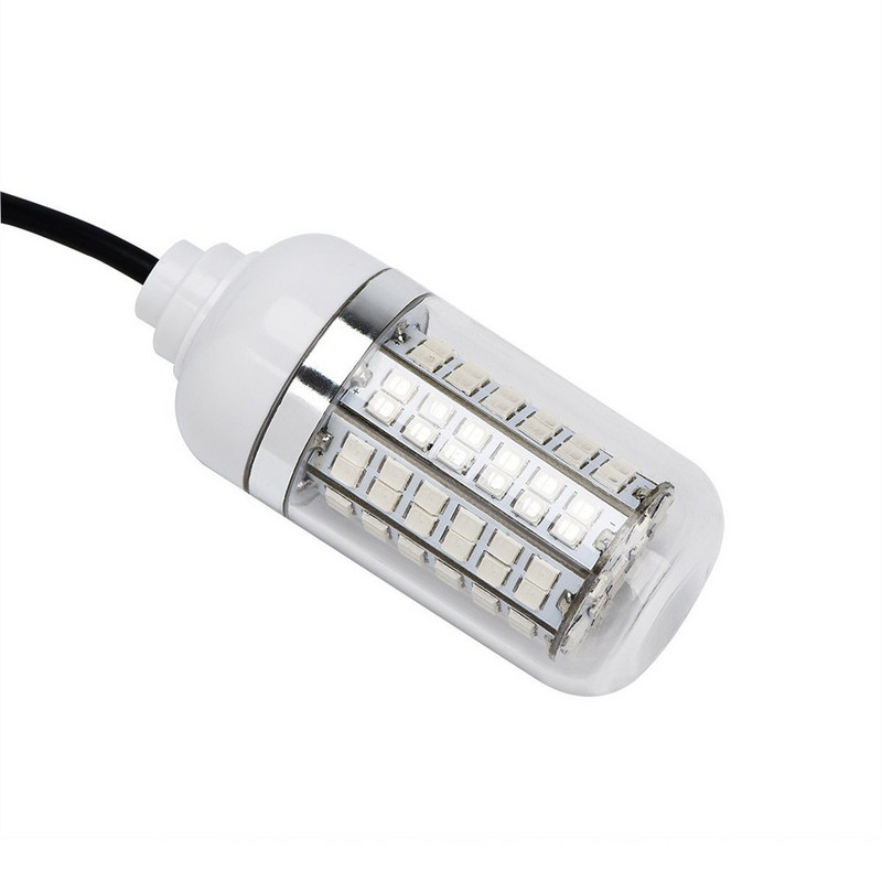 12V LED-kalavalgusti 108tk 2835 veekindel Ip68 landid kalaotsija lamp meelitab krevette kalmaari krill 4 värvi veealune valgus