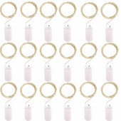 5 komada bakrene žice LED svjetiljke s vilinskim uličnim vijencem Dekoracija božićnog drvca Vanjski dekor za svatove Vilinsko vrtno svjetlo