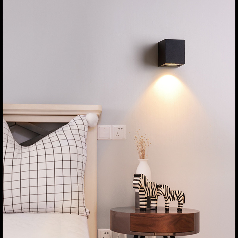 Kültéri fali lámpa Otthoni fali dekoráció tornácon Kerti lámpák alumínium 85-265V RoHS CE IP65