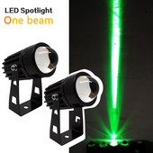 LED spalvoto spindulio prožektorius lauko raudona žalia mėlyna RGB spindulio sieninis šviestuvas IP66 vandeniui atsparus nuotolinio valdymo pultas, skirtas lauko kraštovaizdžio apšvietimui